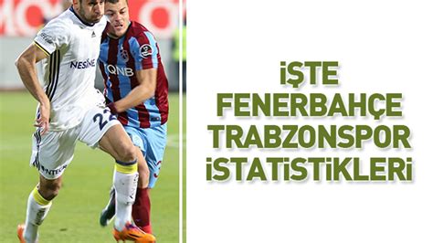 Fenerbahçe trabzon istatistikleri